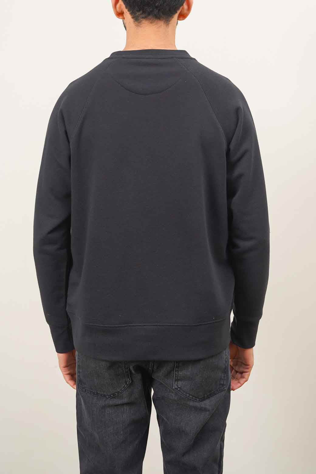 BLACK EVERYDAY RAGLAN SWEATSHIRT