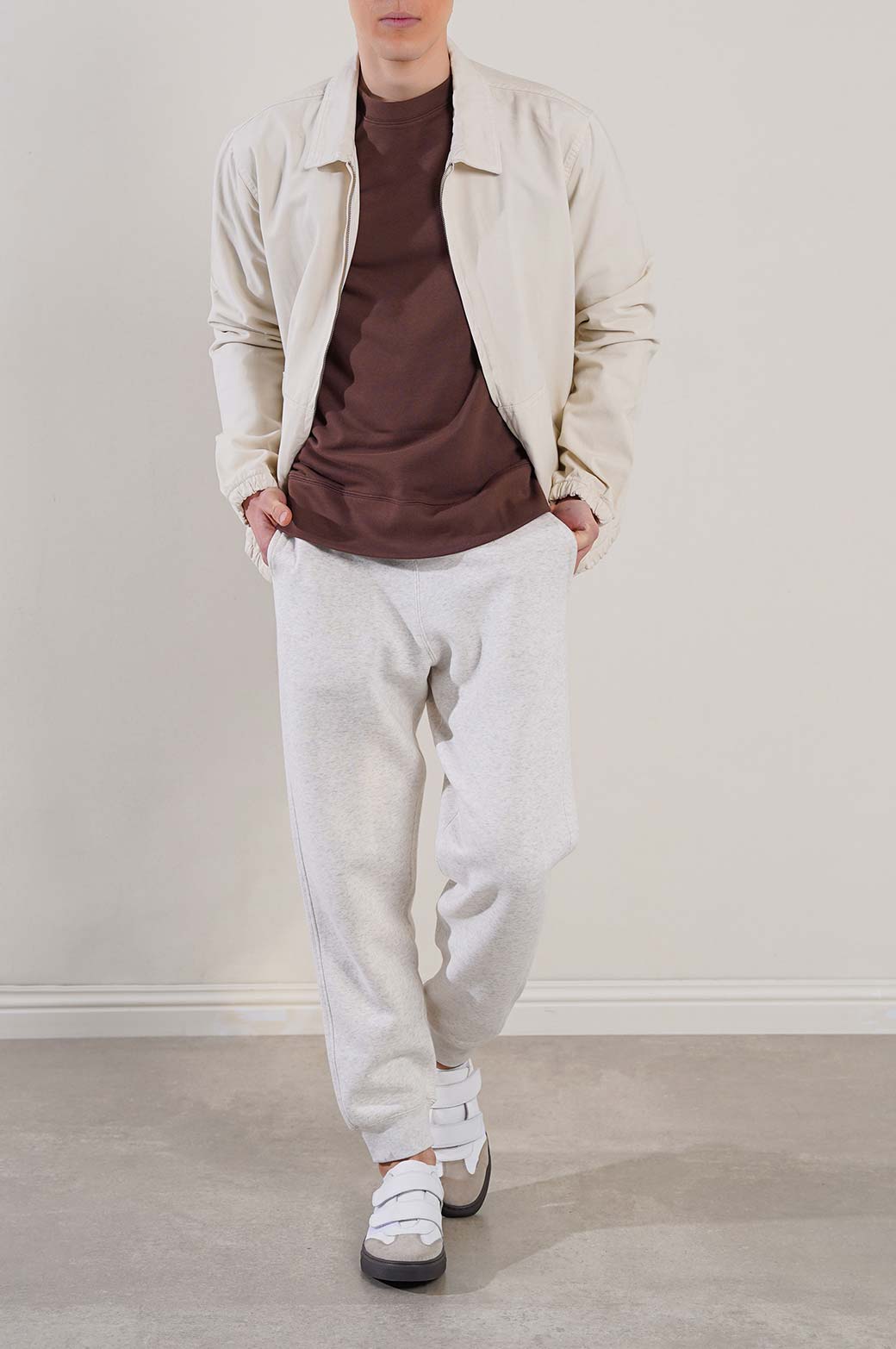 BROWN EVERYDAY RAGLAN SWEATSHIRT
