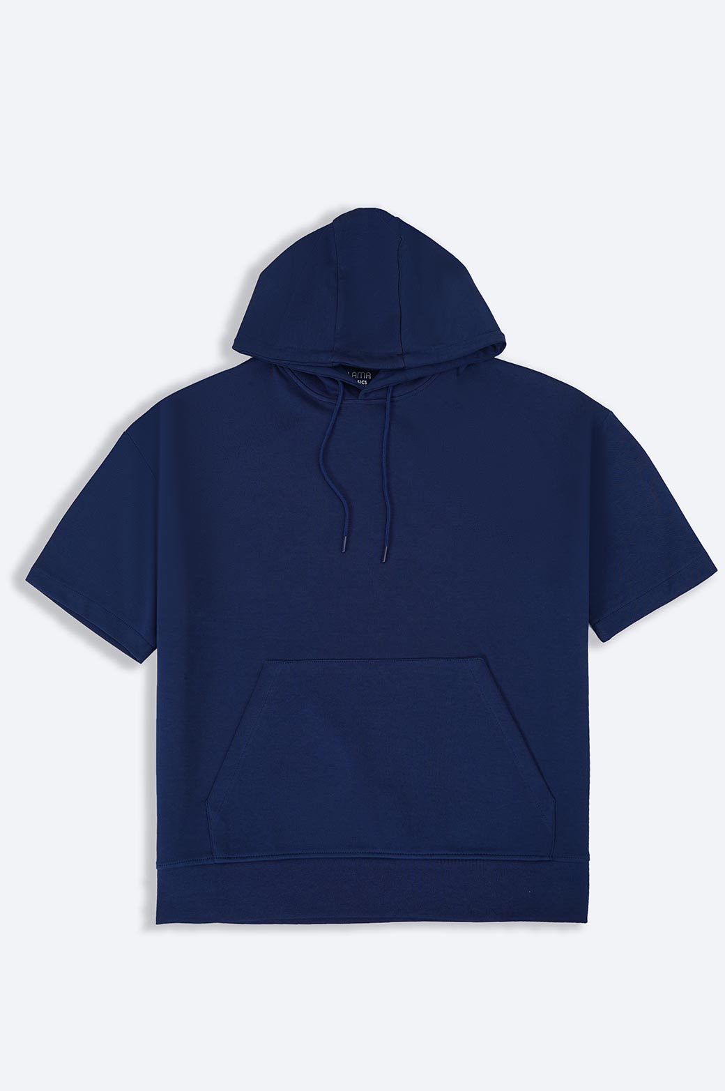 MIDNIGHT BLUE SHORT SLEEVE HOODIE