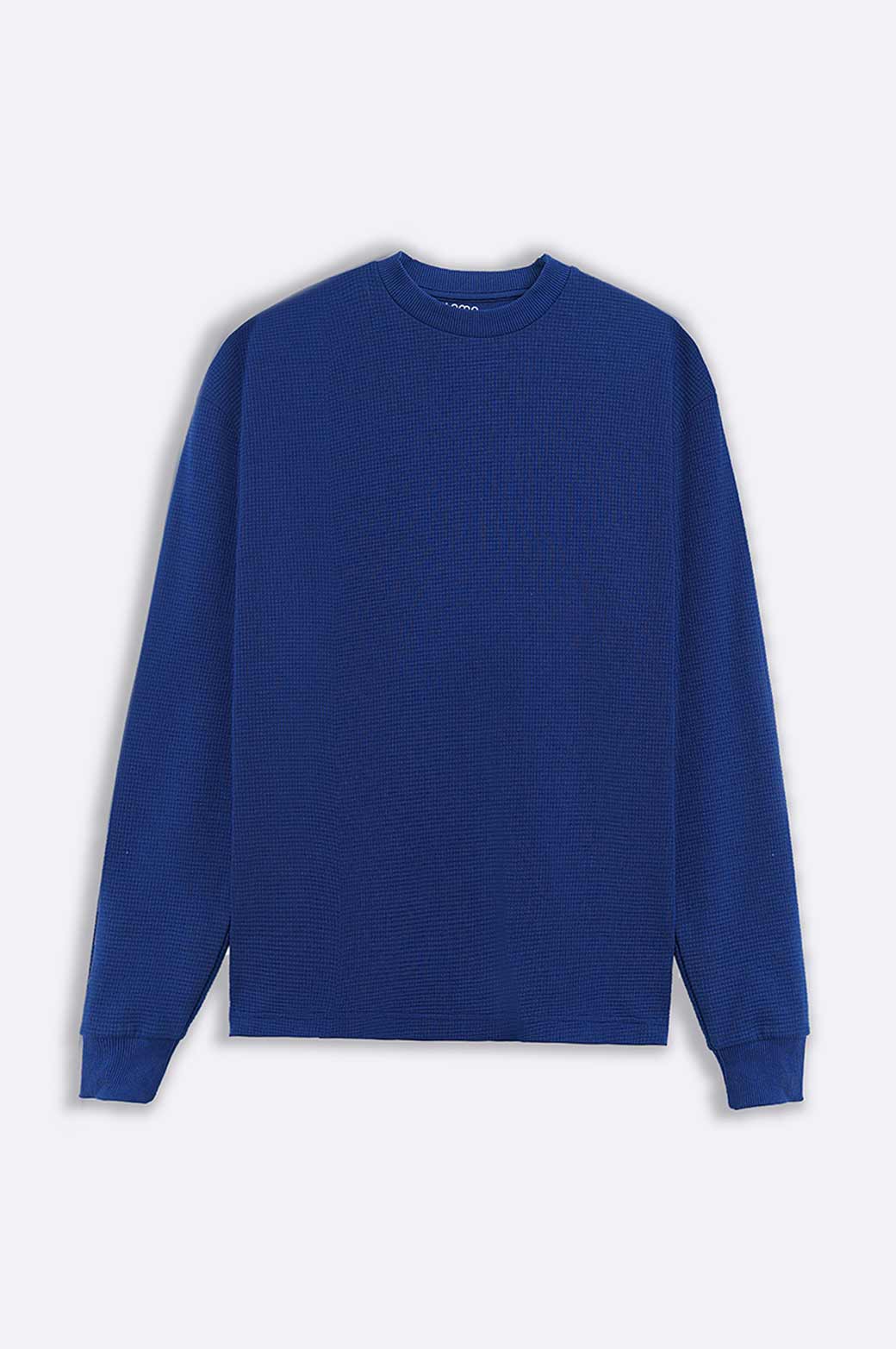 MIDNIGHT BLUE EVERYDAY WAFFLE SWEATSHIRT