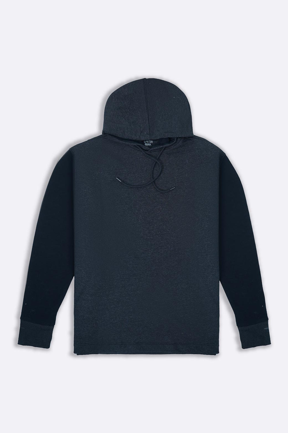 CHARCOAL CONTRAST HOODIE 