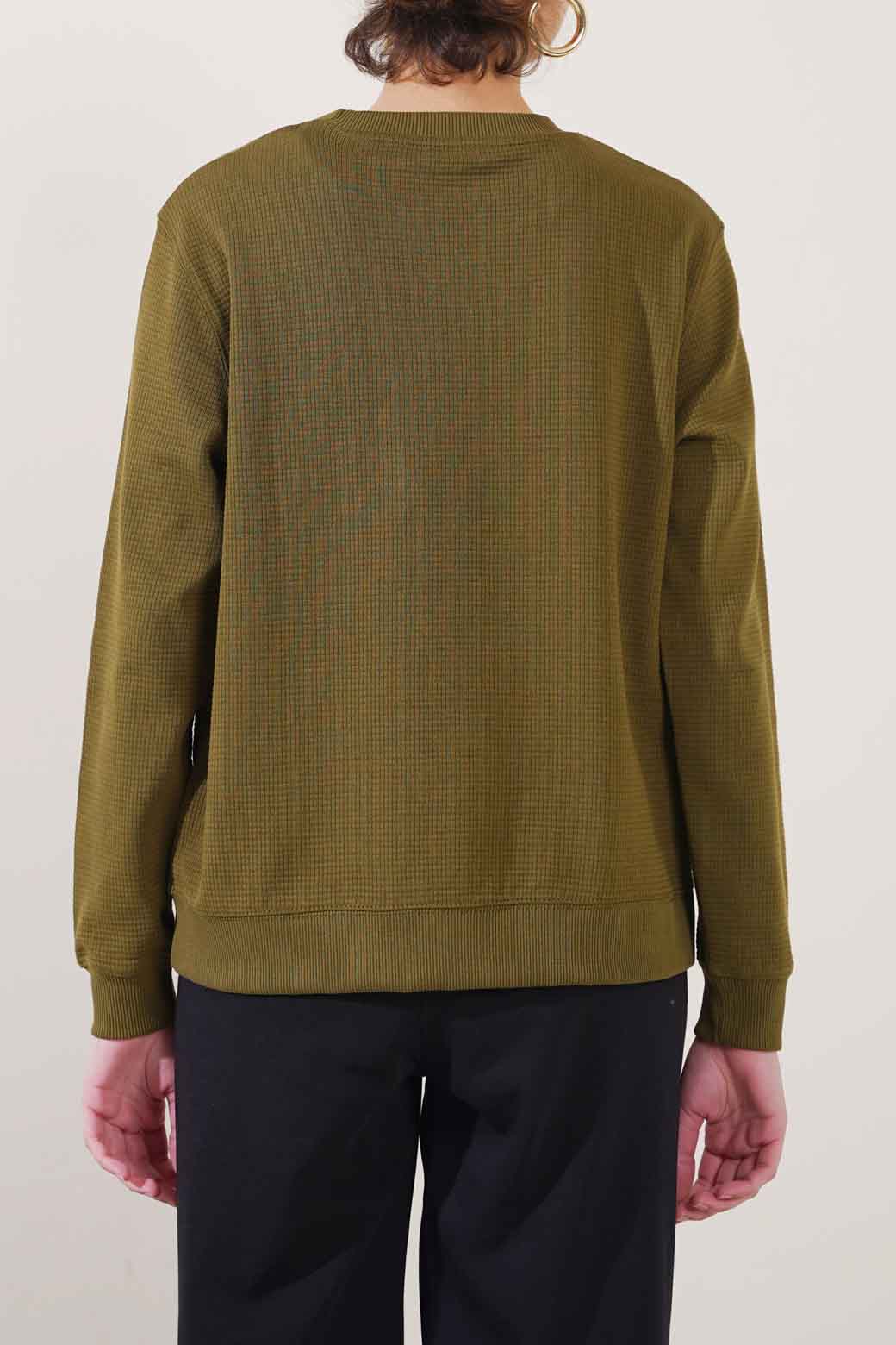 OLIVE EVERYDAY RAGLAN SWEATSHIRT