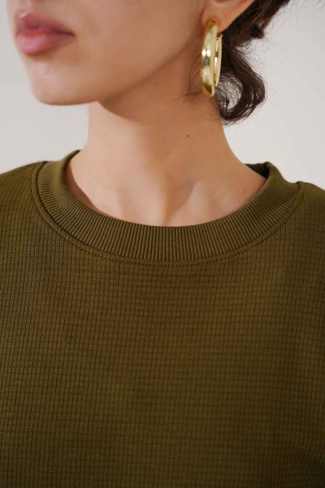 OLIVE EVERYDAY RAGLAN SWEATSHIRT