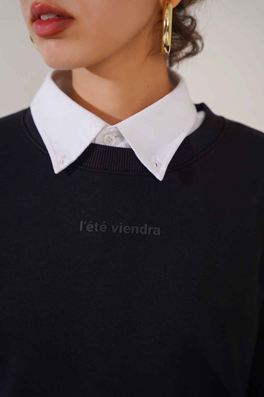 BLACK CASUAL SWEATSHIRT