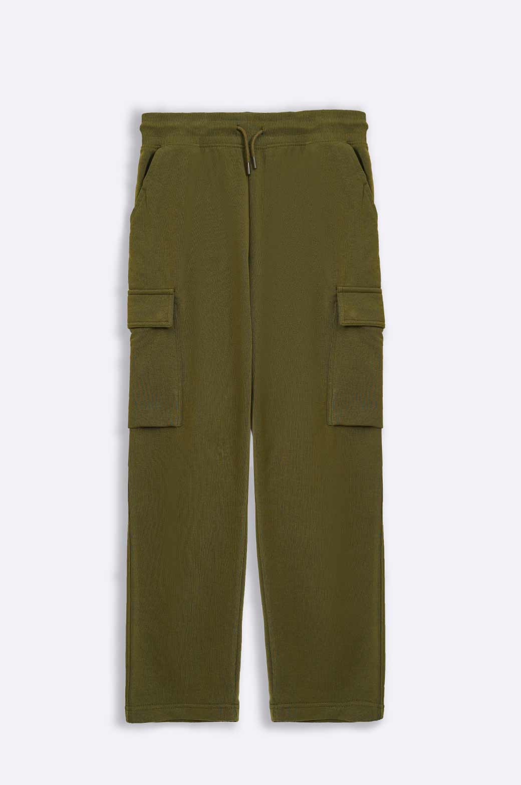 OLIVE CARGO TROUSER