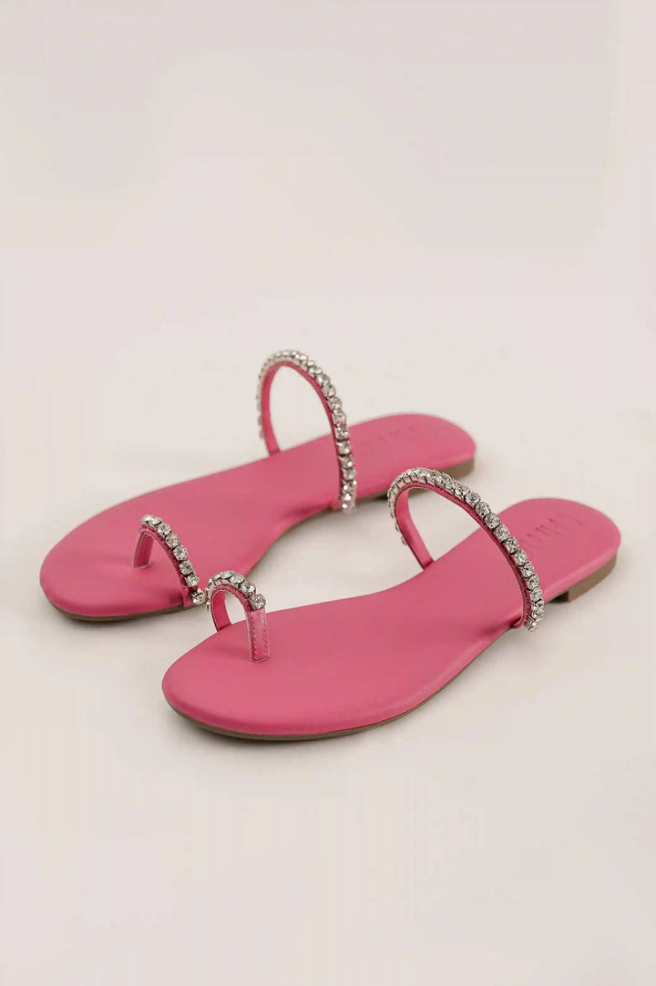 HOT PINK PARTY SLIP-ON