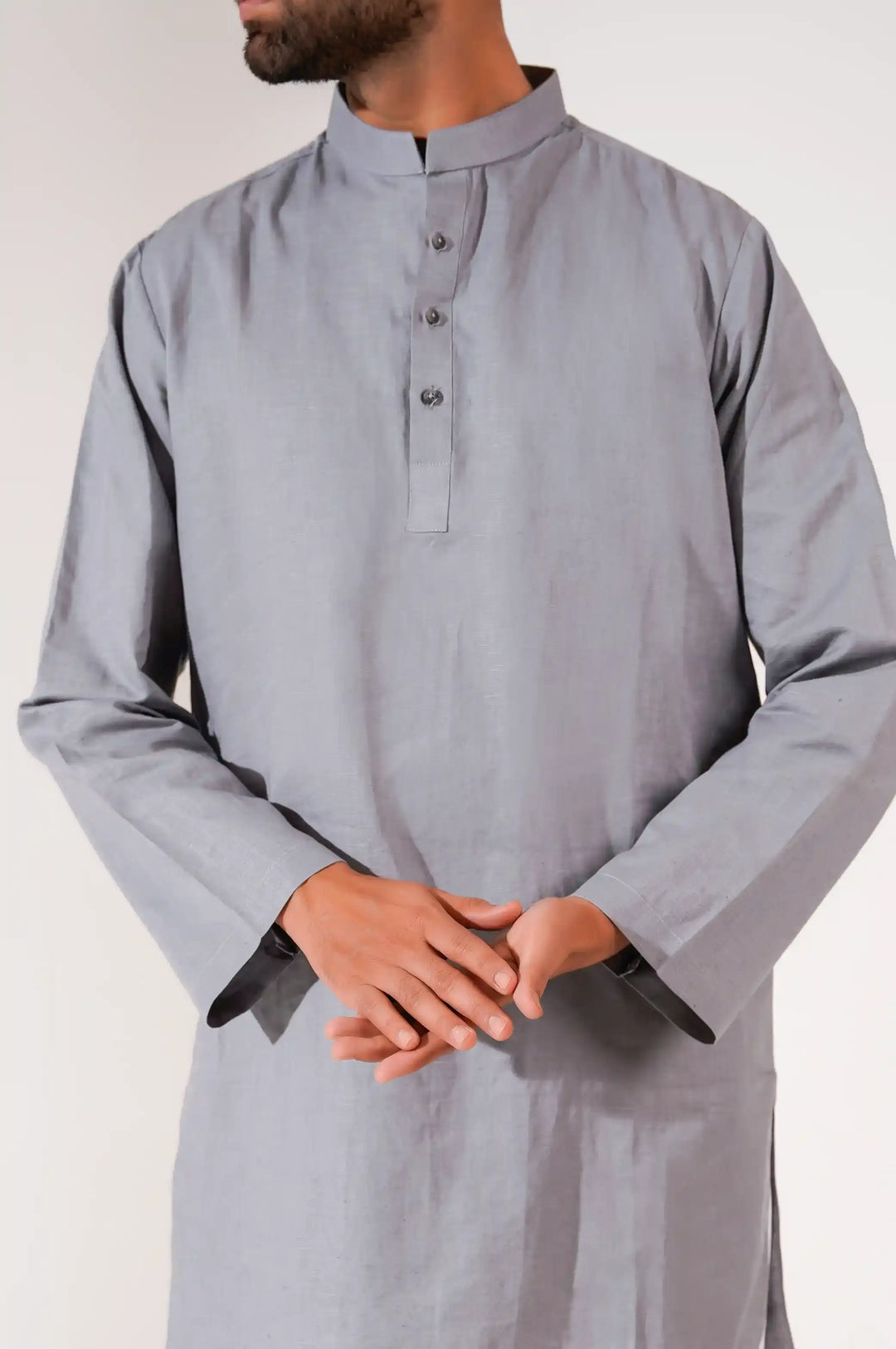 BAND COLLAR KURTA Lama Retail
