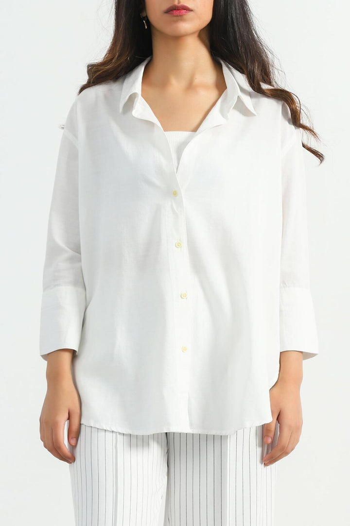 OFF WHITE EVERYDAY BUTTON-DOWN SHIRT