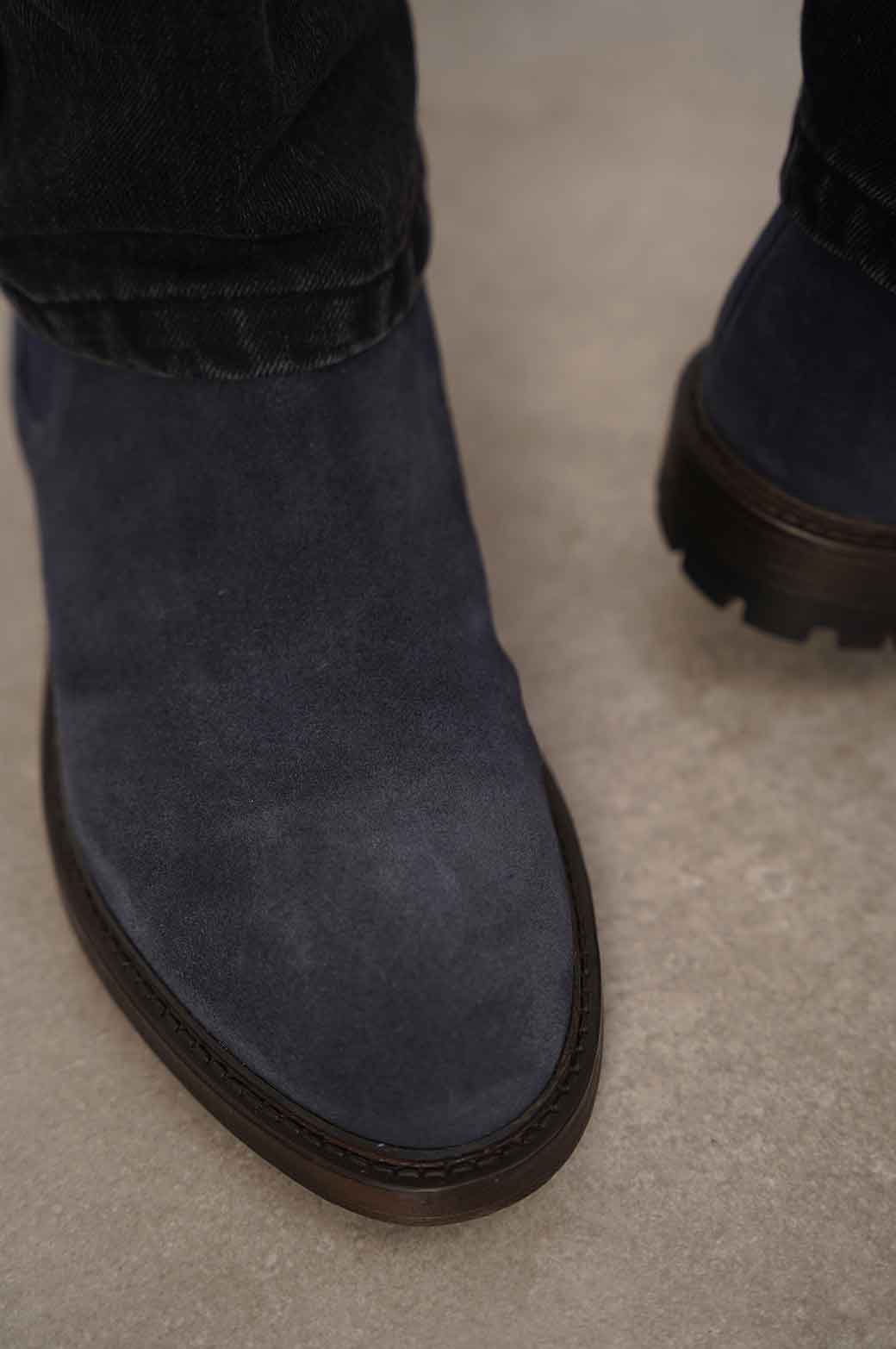 NAVY BUDDY CHELSEA BOOT