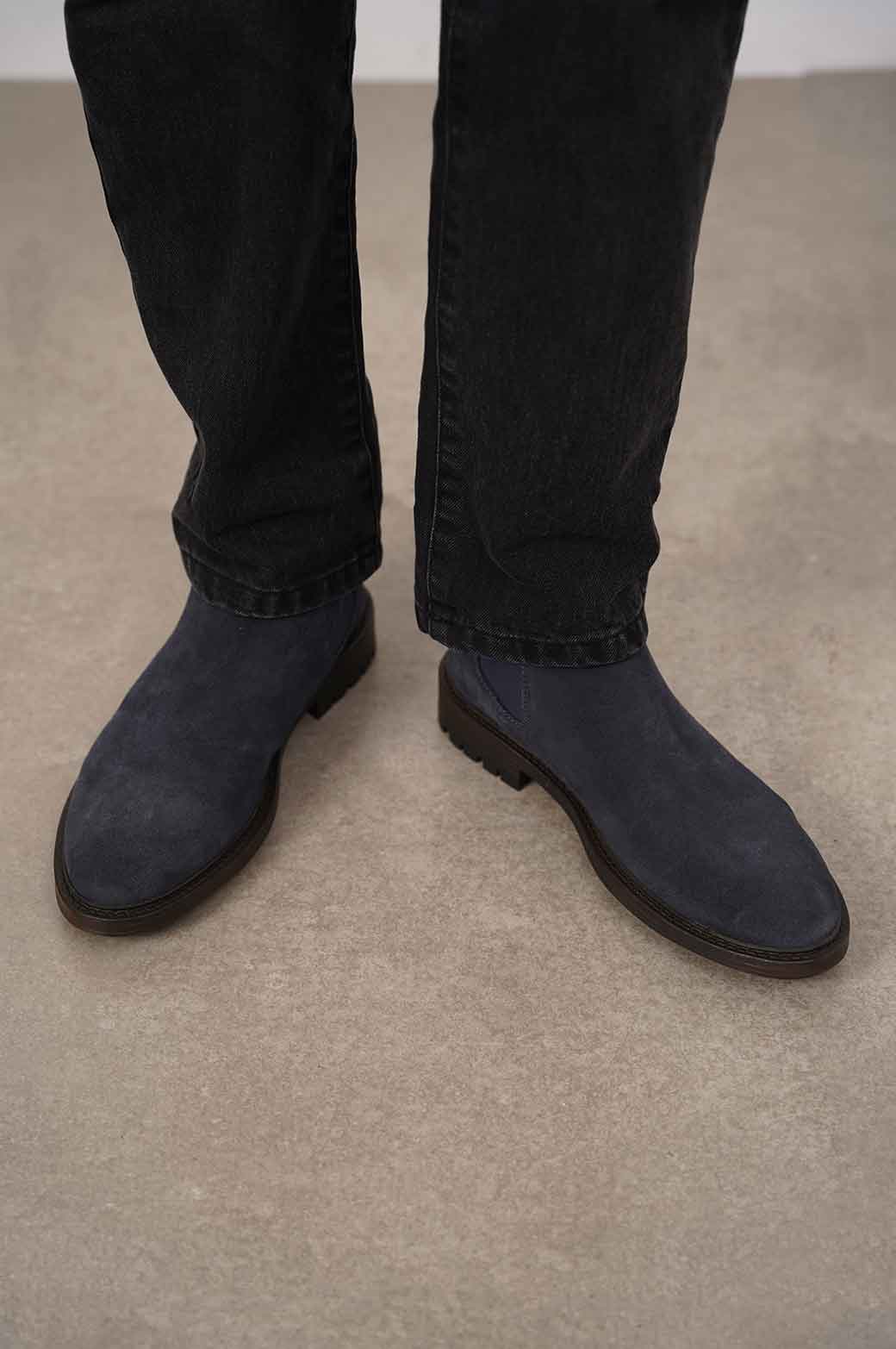 NAVY BUDDY CHELSEA BOOT