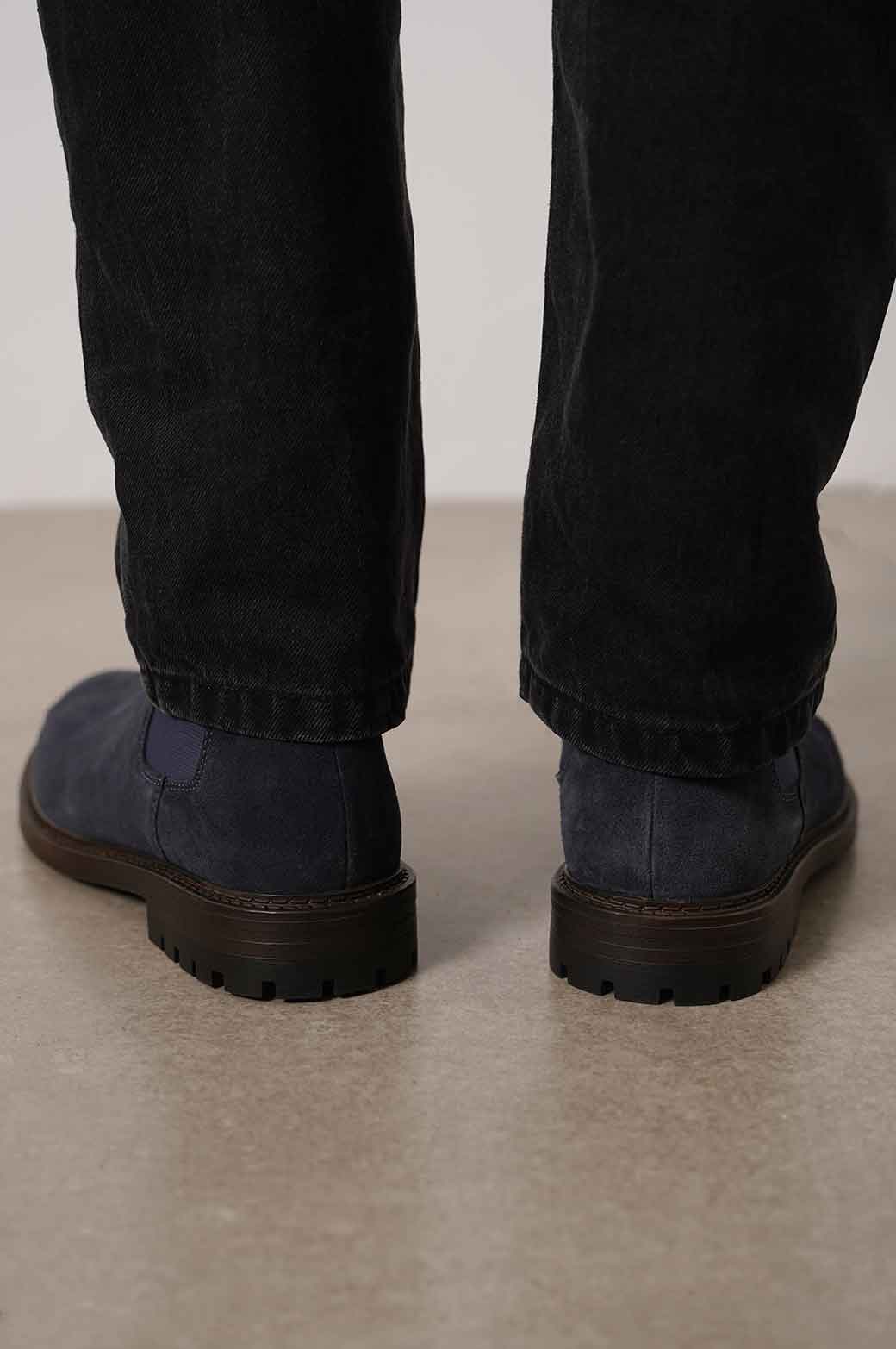 NAVY BUDDY CHELSEA BOOT