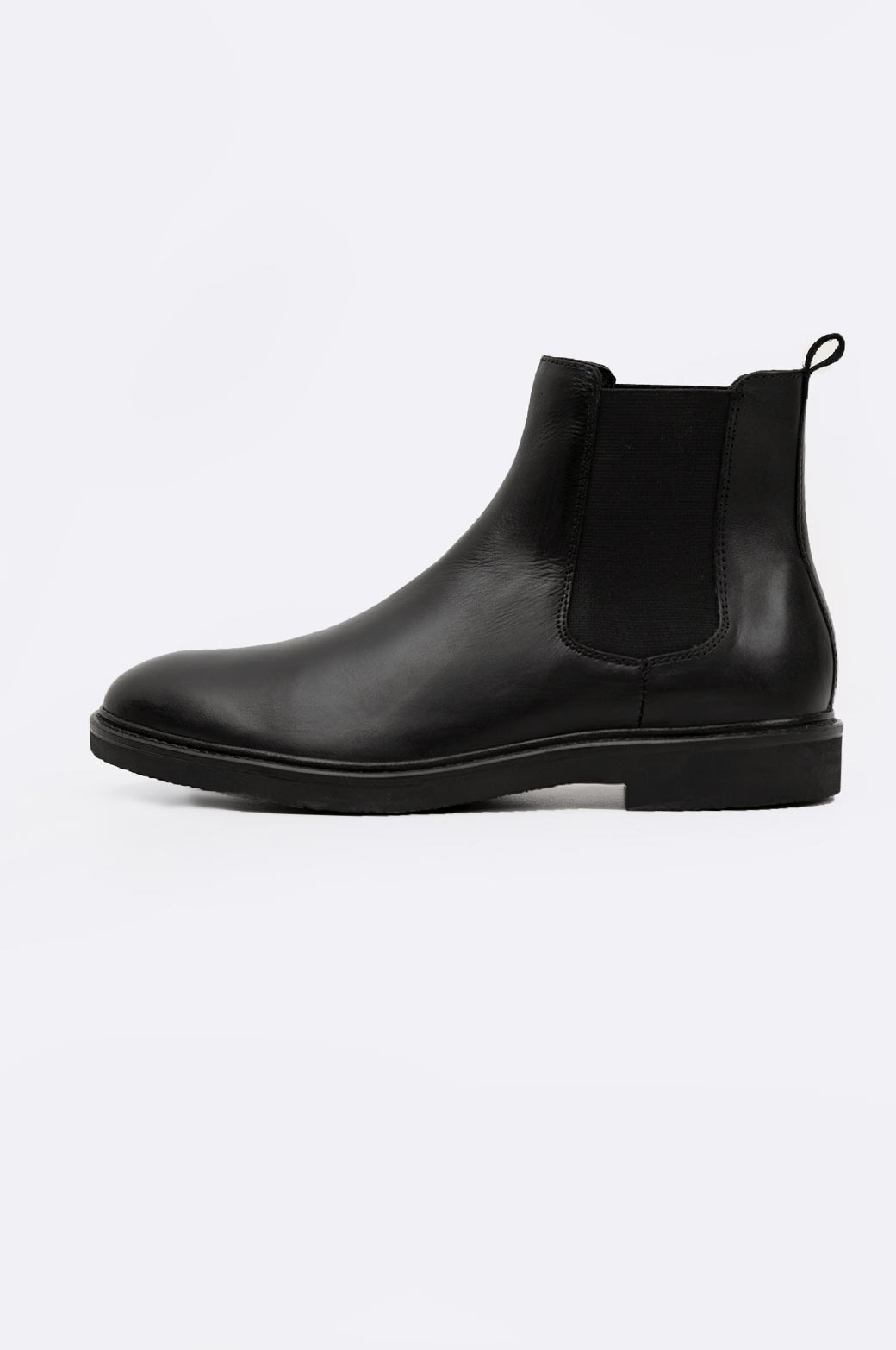 BLACK BOWIE CHELSEA BOOTS