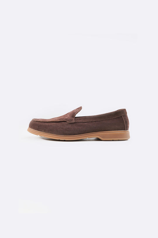 COFFEE EVERYDAY SUEDE LOAFERS