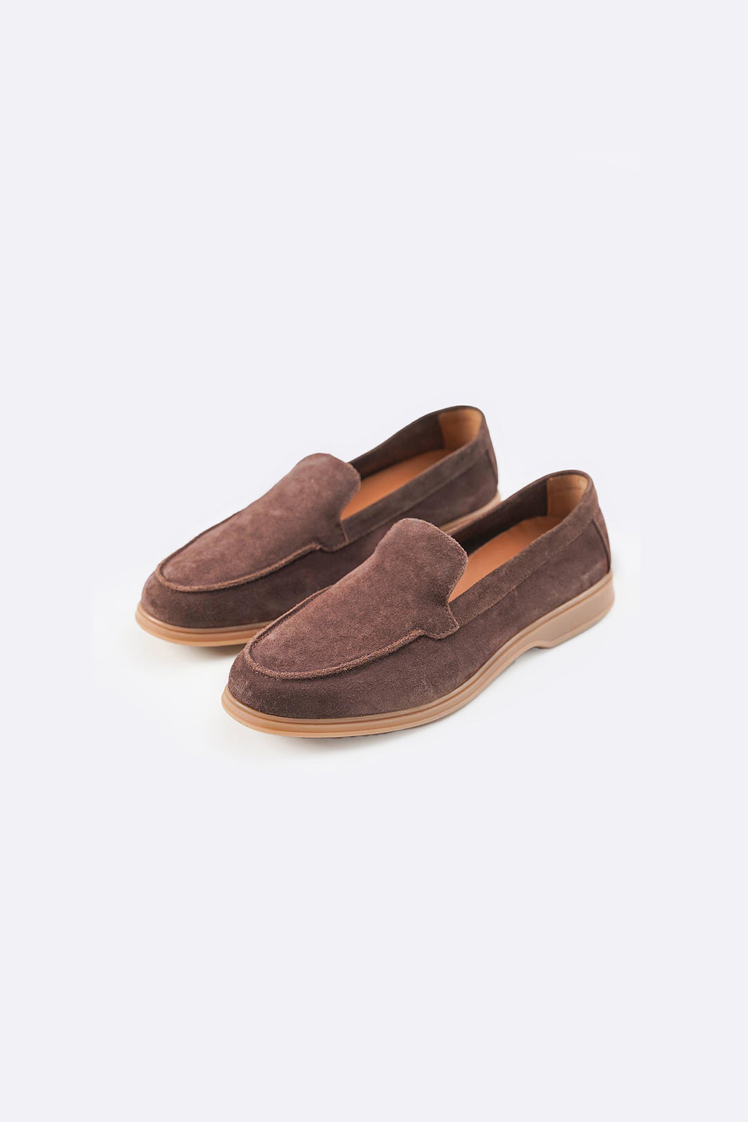 COFFEE EVERYDAY SUEDE LOAFERS