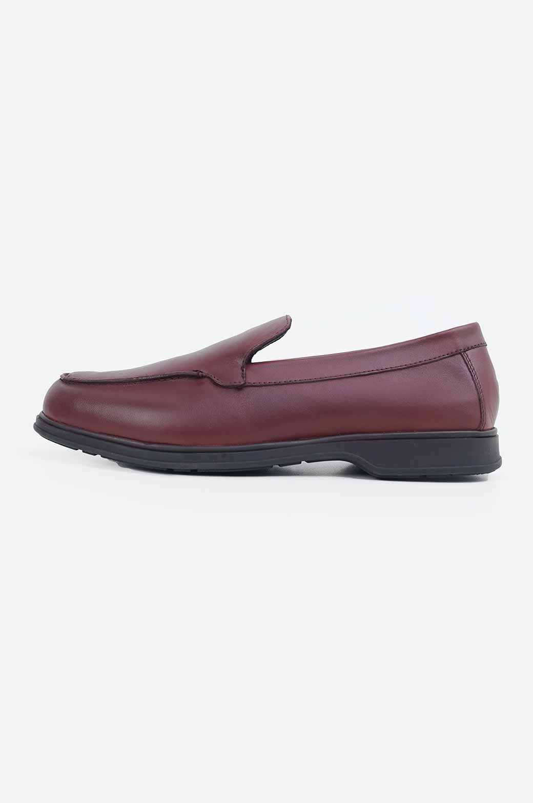BURGENDY CASUAL SUMMER LOAFERS