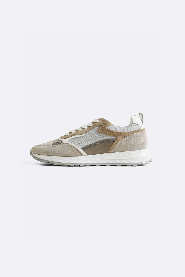 COLORBLOCK LEATHER SNEAKERS