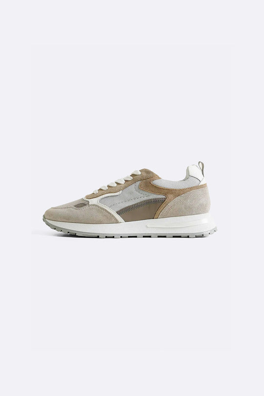COLORBLOCK LEATHER SNEAKERS