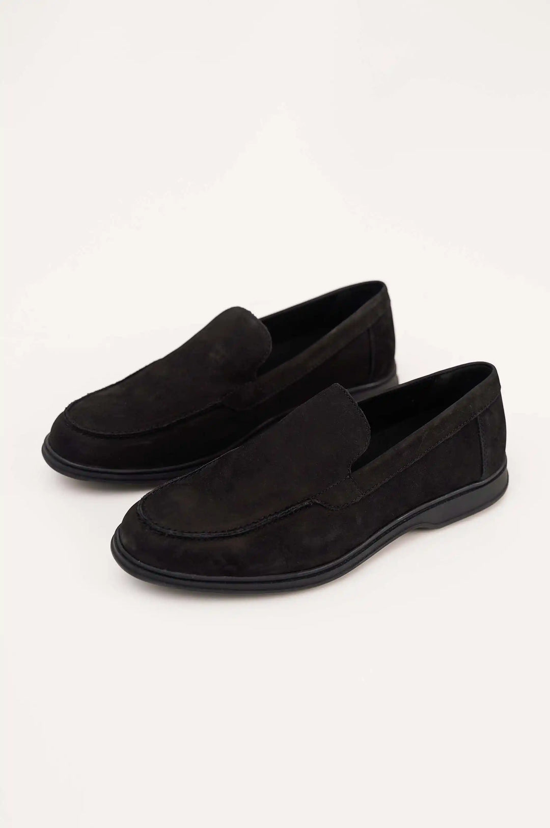 BLACK BRUNO CASUAL SLIP ONS