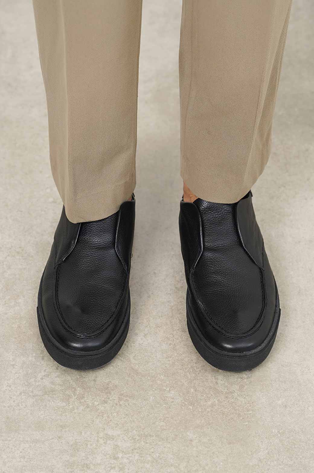BLACK DAD LOAFERS
