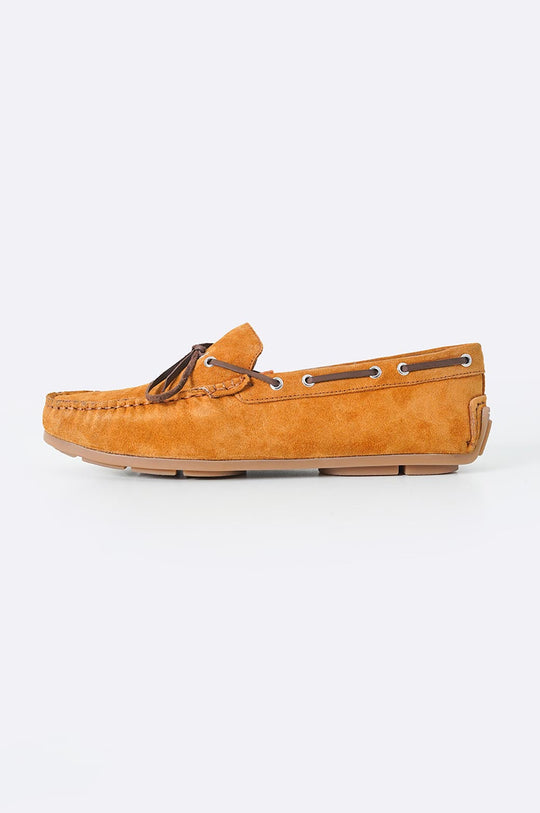 HONEY CLASSIC LEATHER MOCCASINS
