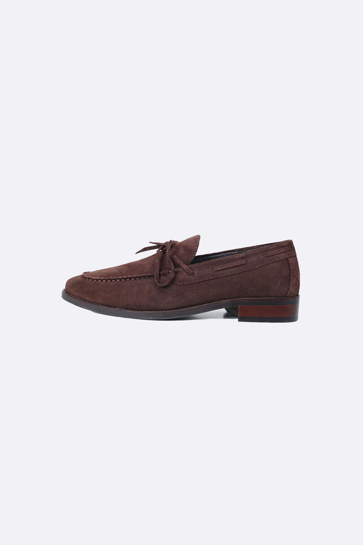 BOW LEATHER LOAFERS