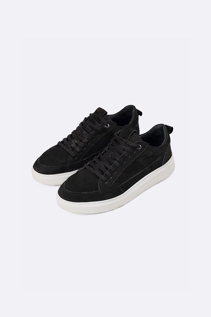 PLATFORM LEATHER SNEAKERS