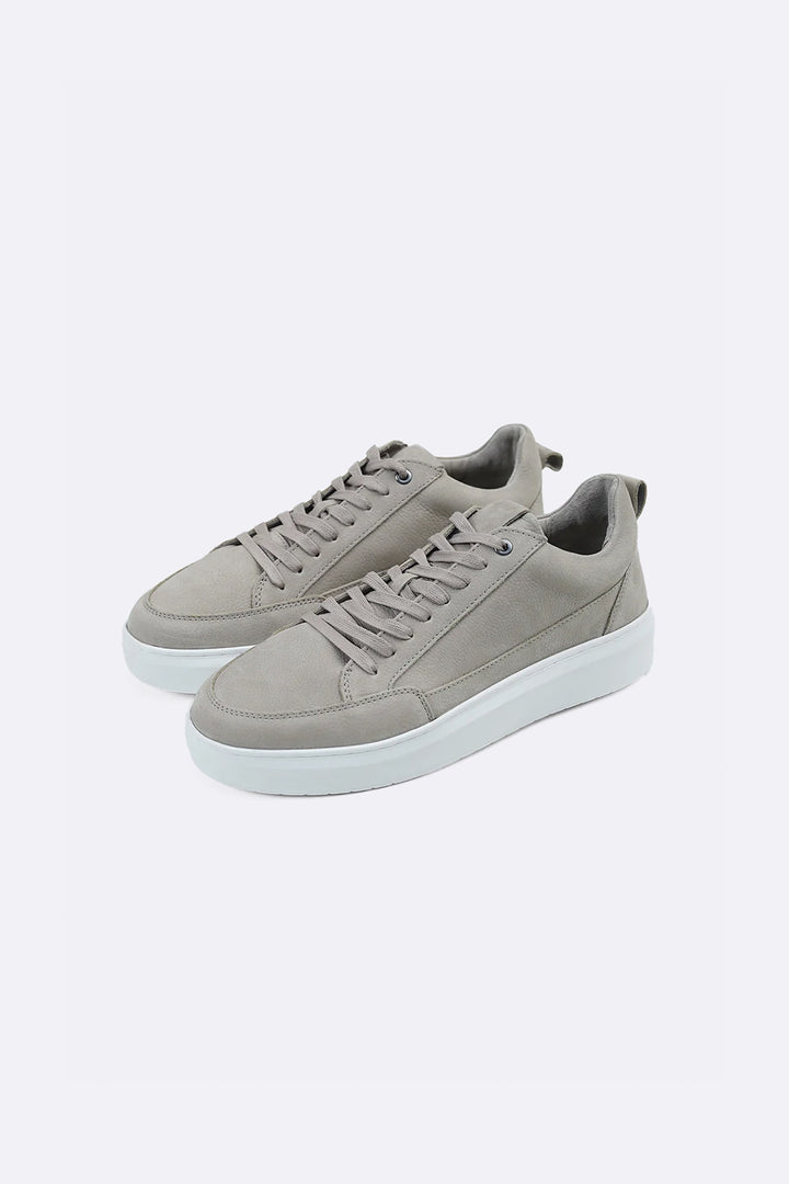 PLATFORM LEATHER SNEAKERS