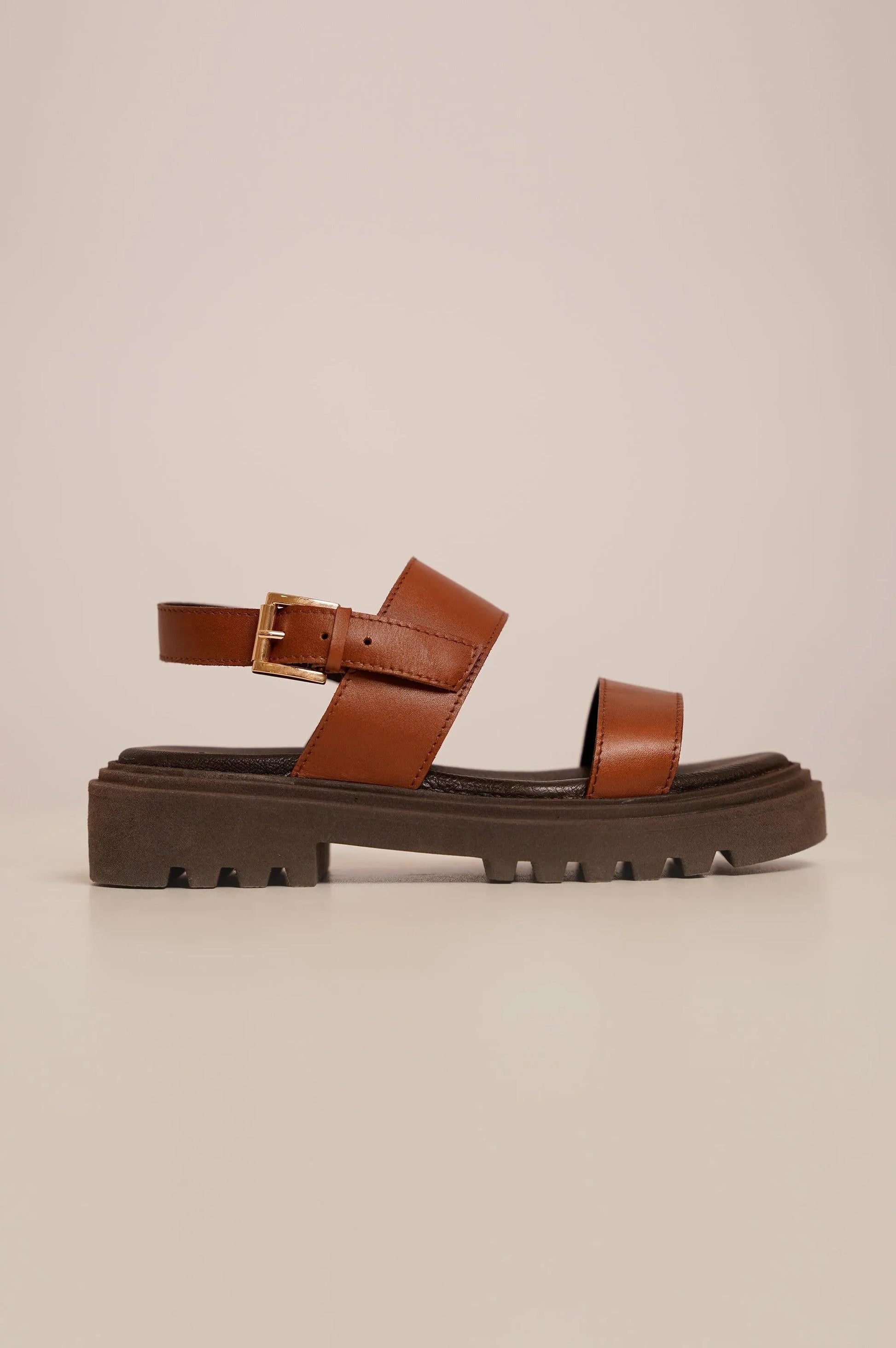 CHUNKY LEATHER SANDALS - SANDALS
