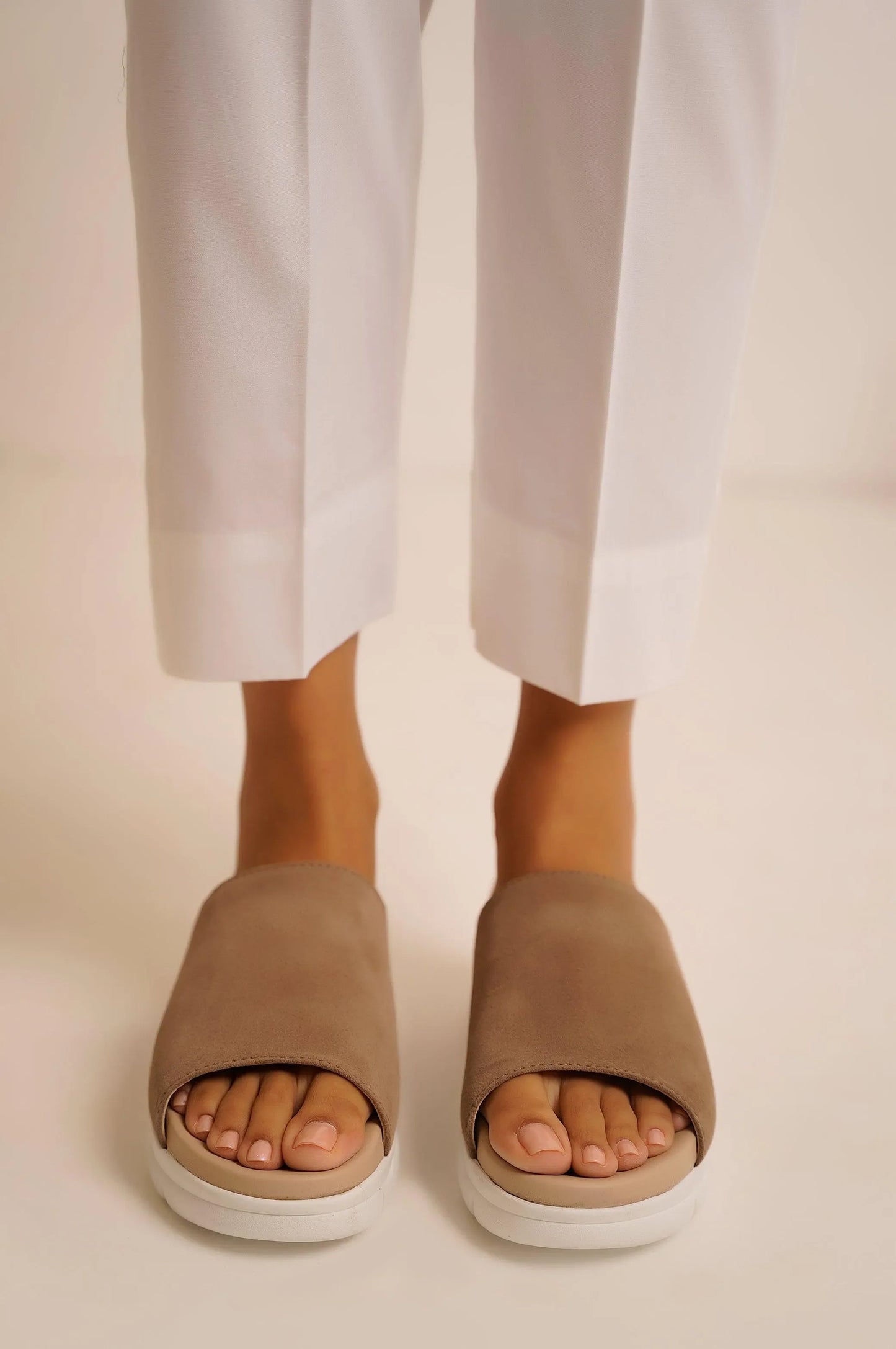 HORIZON SUEDE SLIDE - LEATHER SLIDES