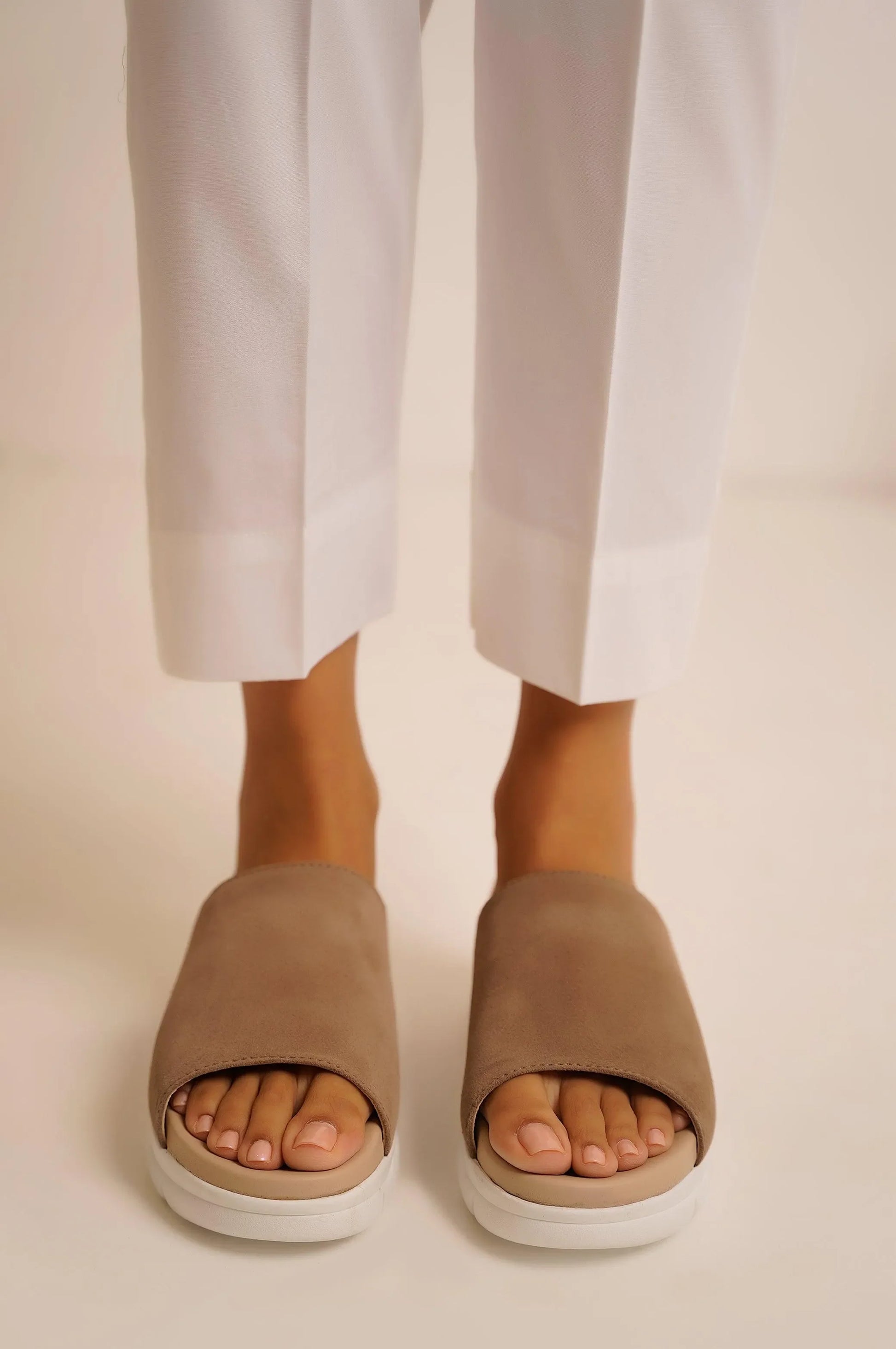 HORIZON SUEDE SLIDE - LEATHER SLIDES