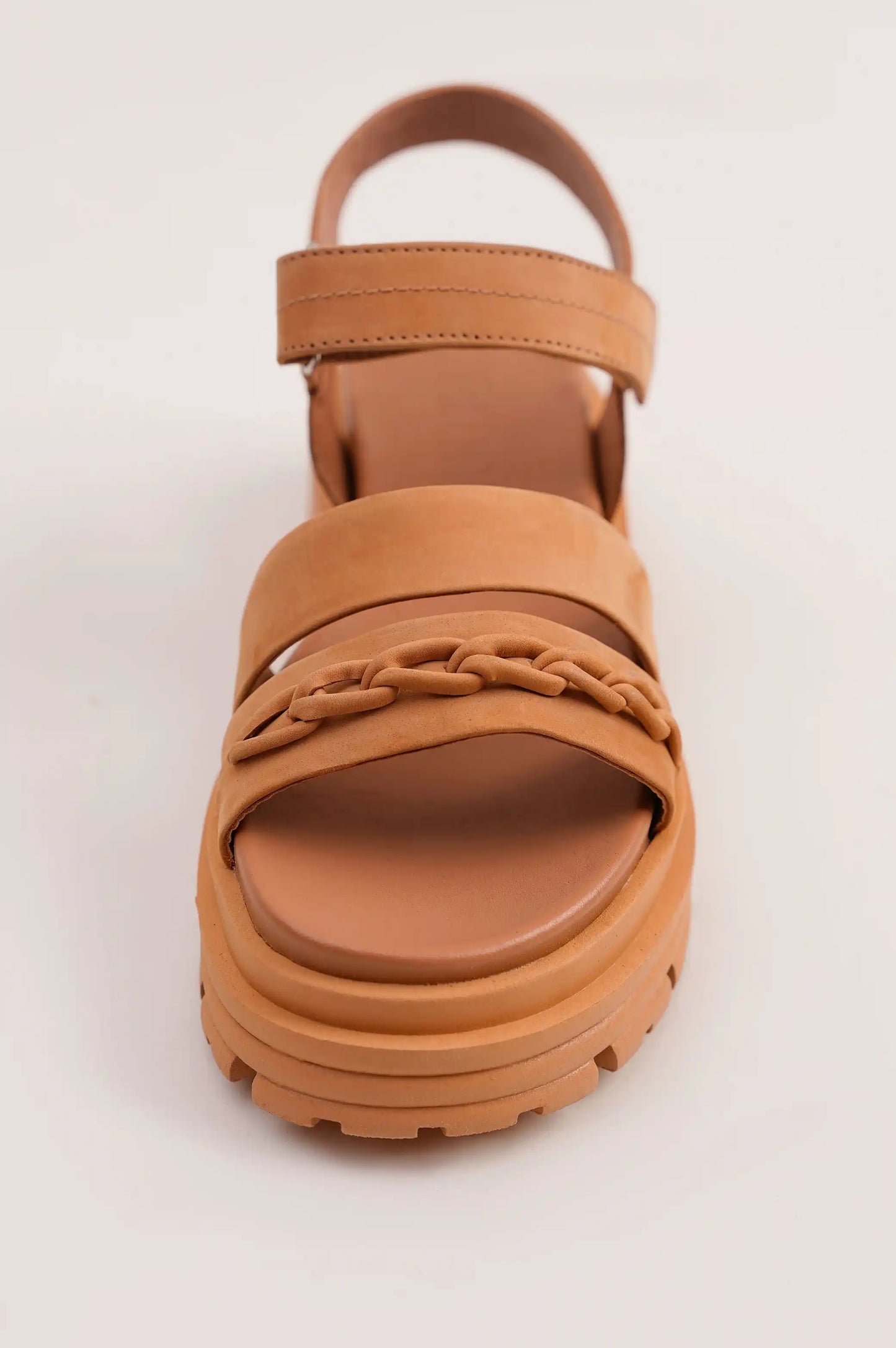 COGNAC WOMAN CHUNKY SANDALS
