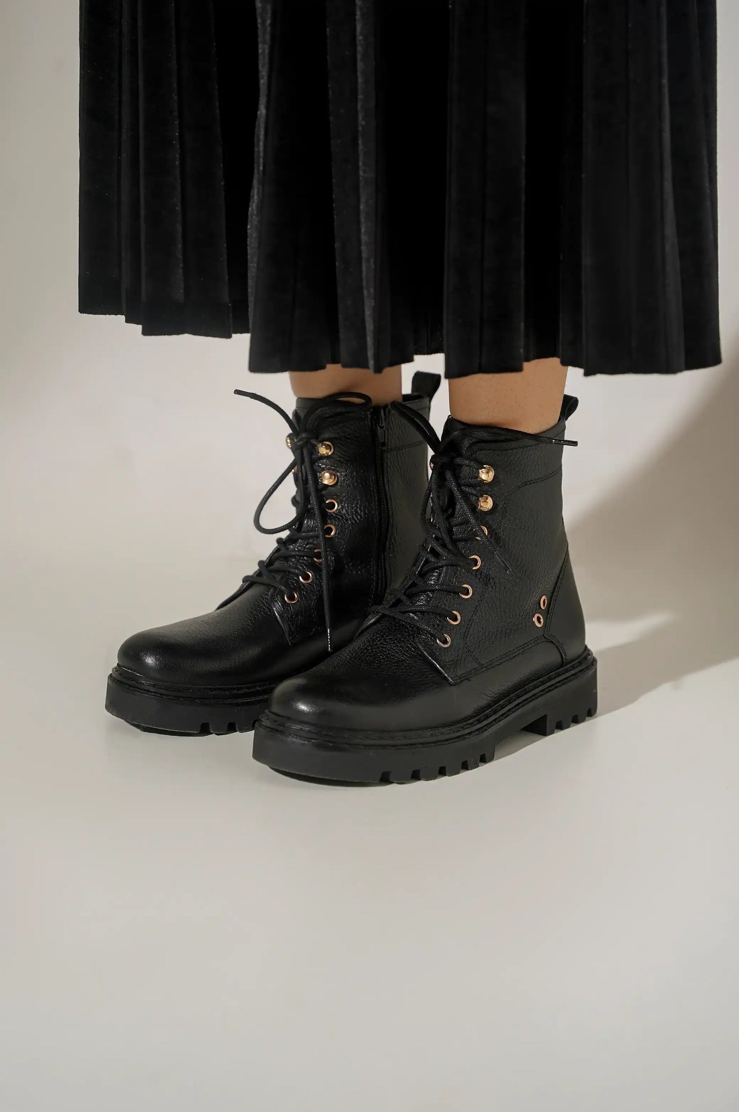MIDNIGHT BIKER BOOT - BIKER BOOTS