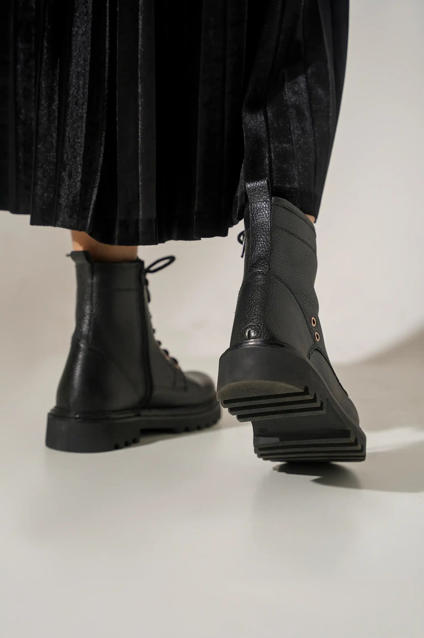 MIDNIGHT BIKER BOOT - BIKER BOOTS