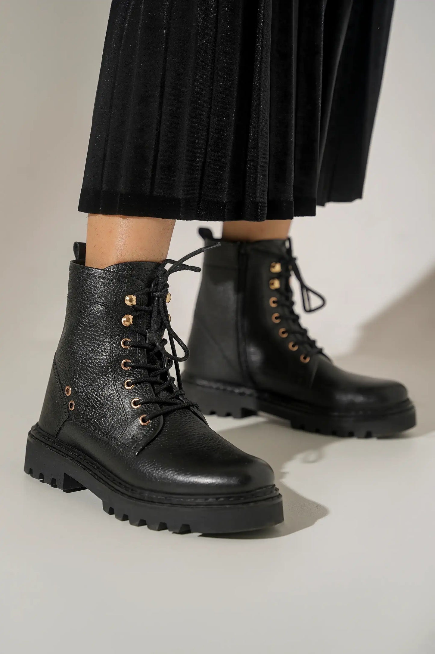 MIDNIGHT BIKER BOOT - BIKER BOOTS