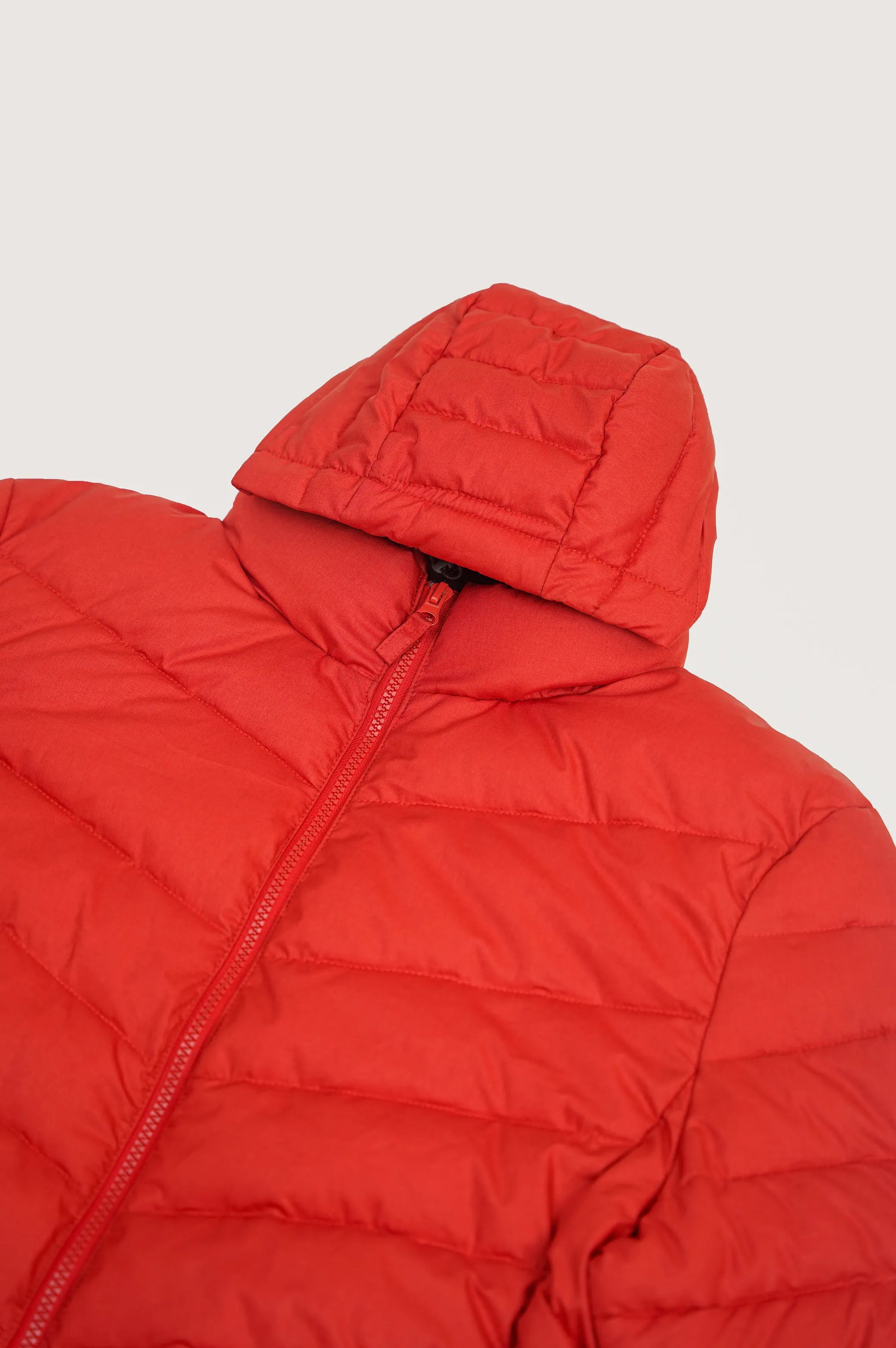 BASIC PUFFER HOODED JACKET - PUFFER JACKETS