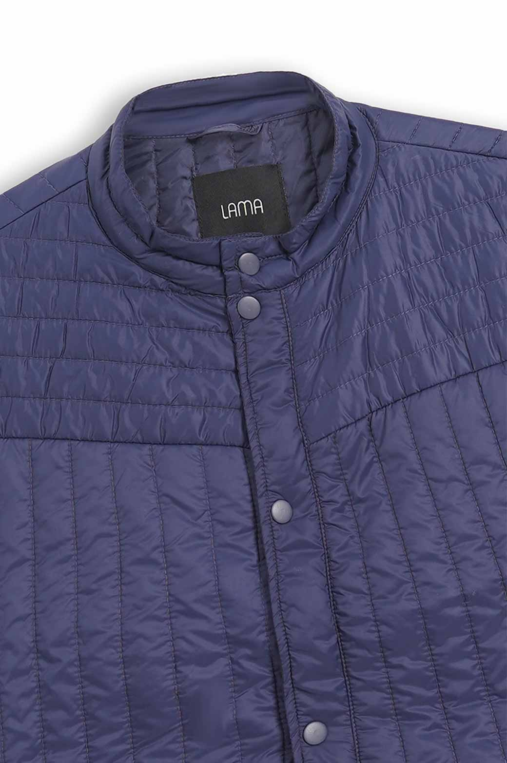NAVY LIGHTWEIGHT QUILTED GILET