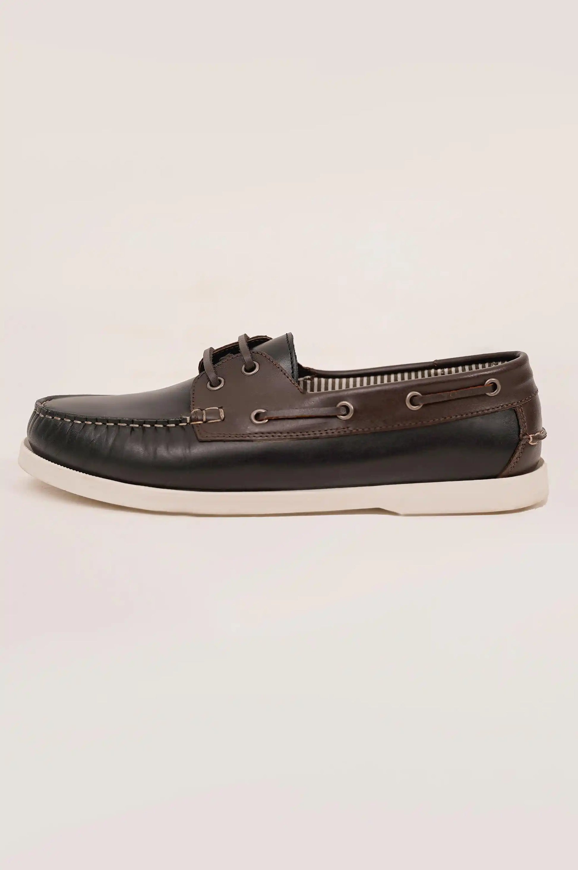 Black Man Boat Shoes
