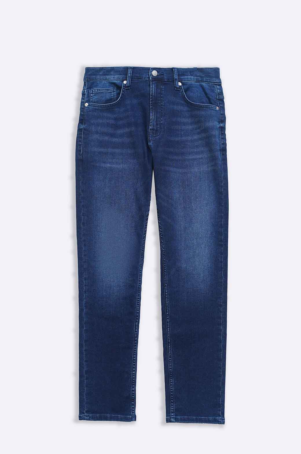 DAKR BLUE SLIM FIT JEANS