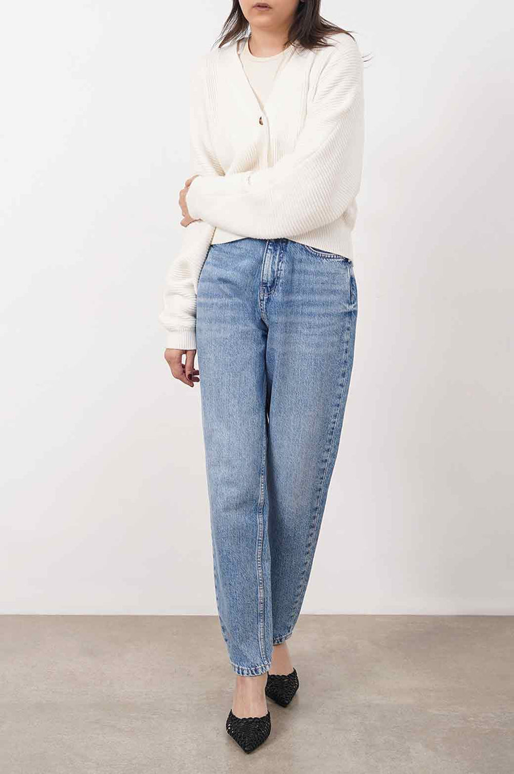 BLUE MOM FIT JEANS