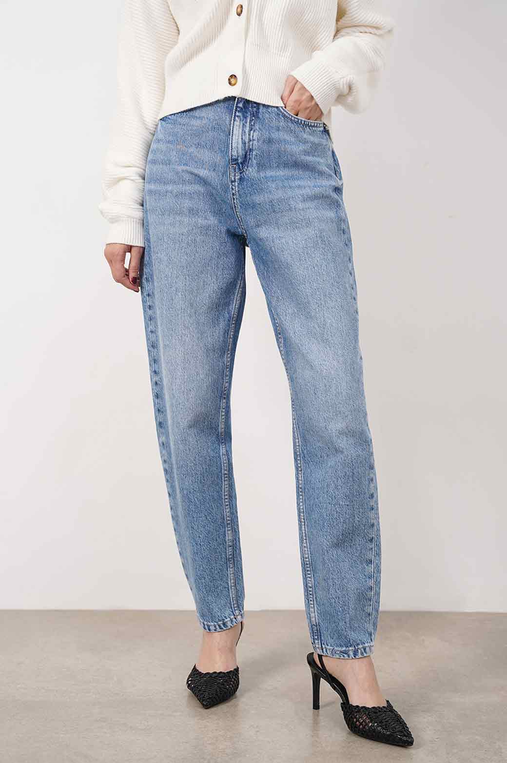 BLUE MOM FIT JEANS