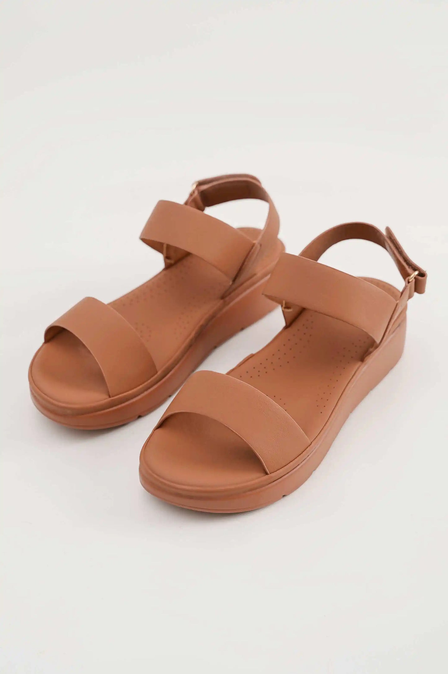 BROWN LIVE WELL MAMA SANDAL