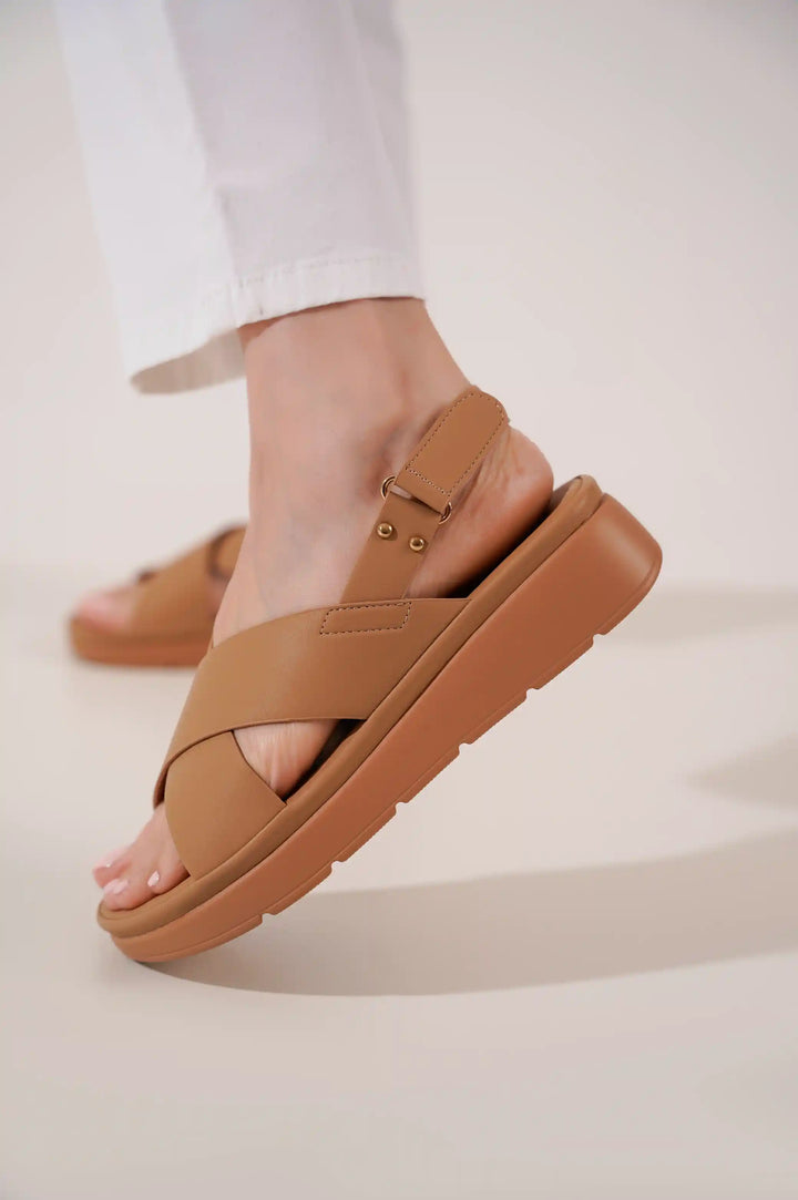 BEIGE RETREAT MAMA SANDAL