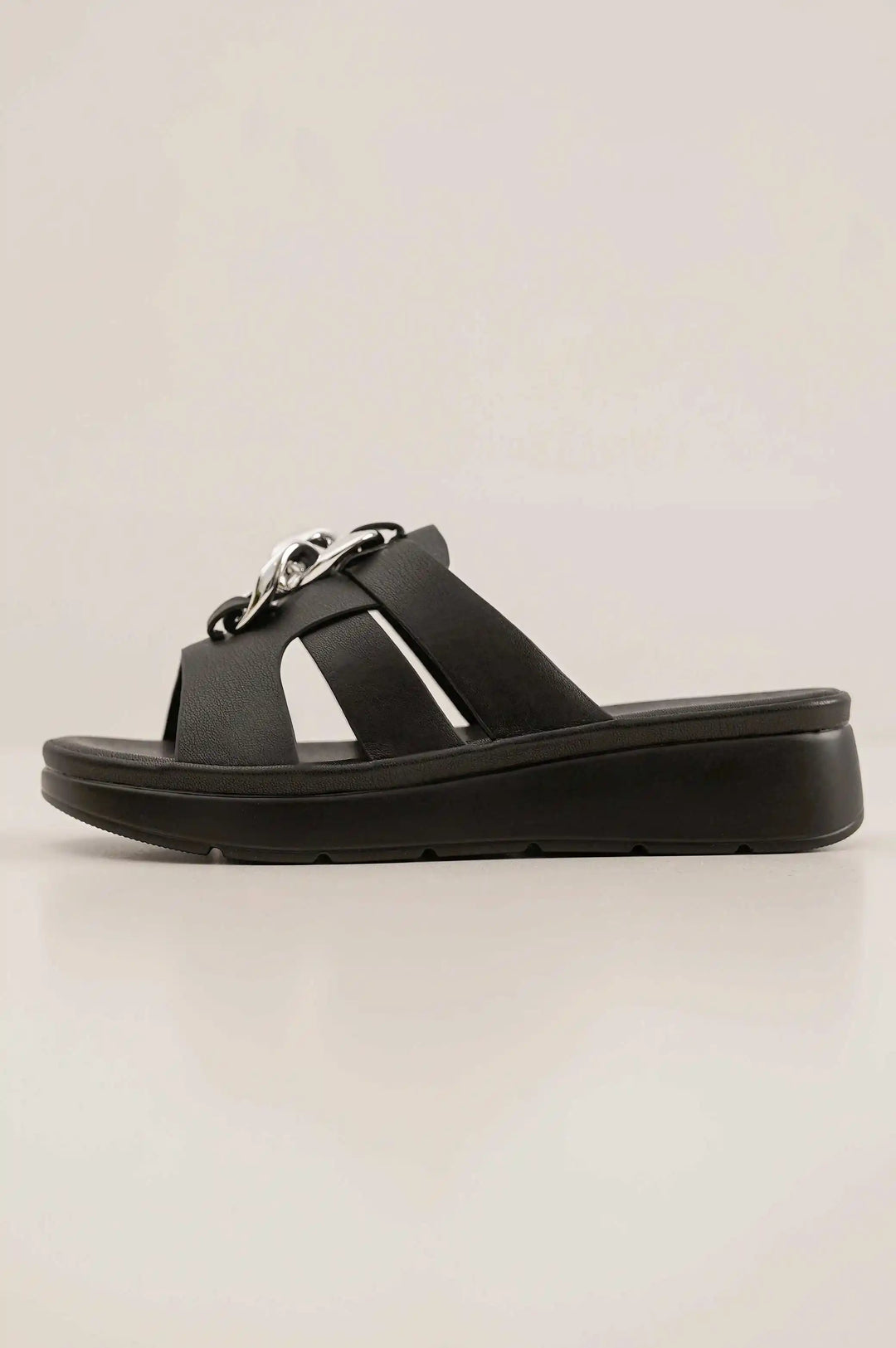 BLACK CHAIN MAMA SLIDE