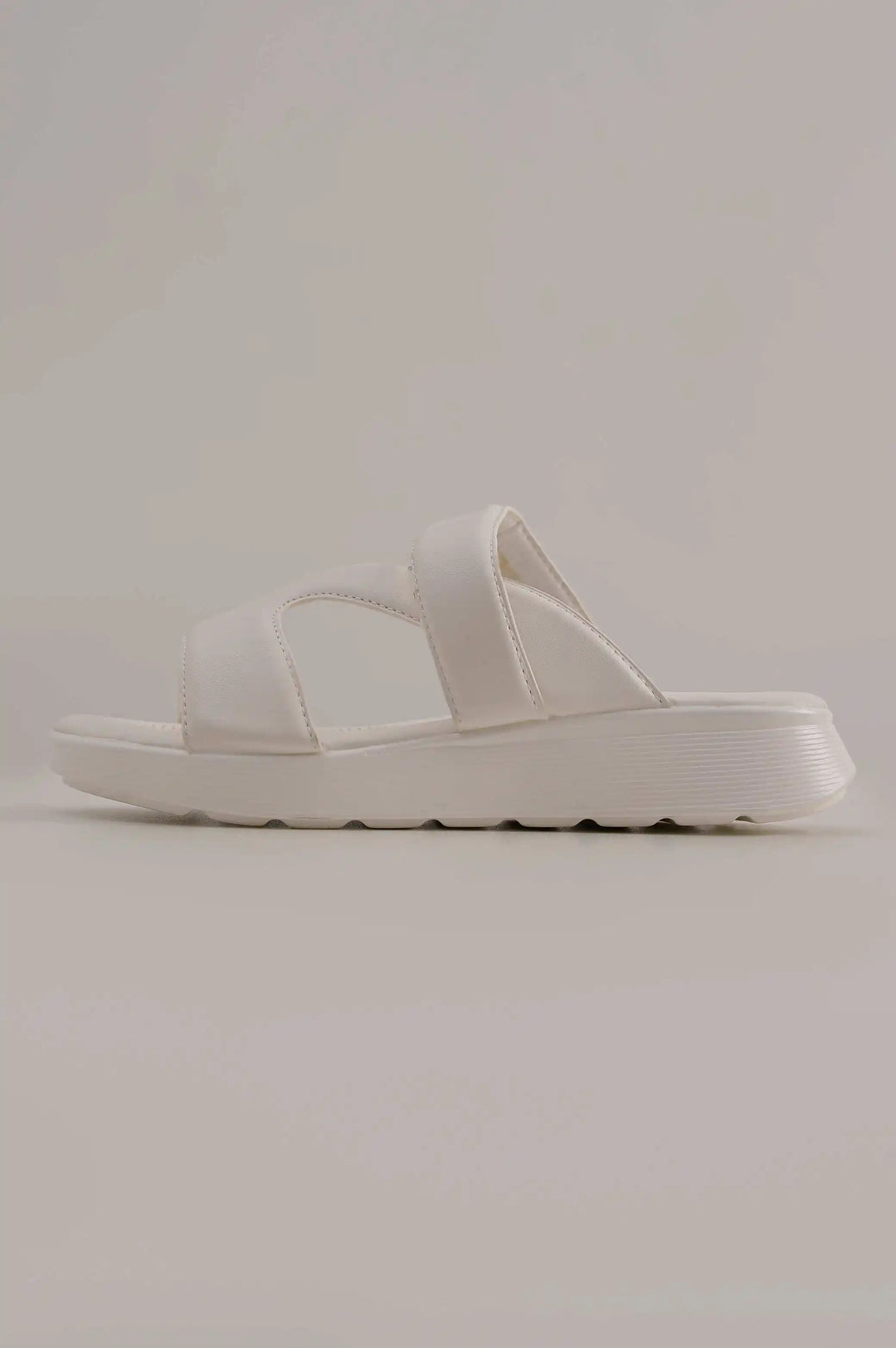 WHITE MAMA COMFORT SLIDE