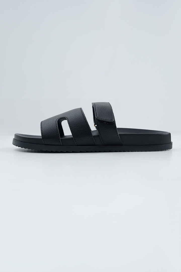 BLACK COMFY ALL DAY SLIDE