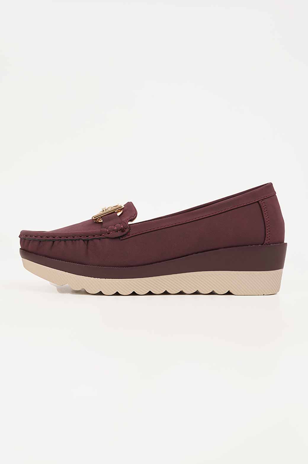 WINE REFLECT MAMA PLATFORM LOAFERS