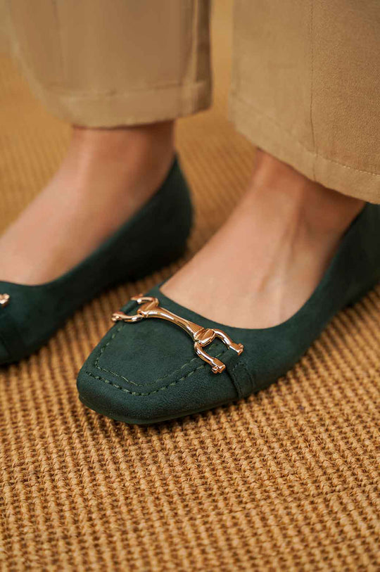 TEAL ANYA MAMA FLATS