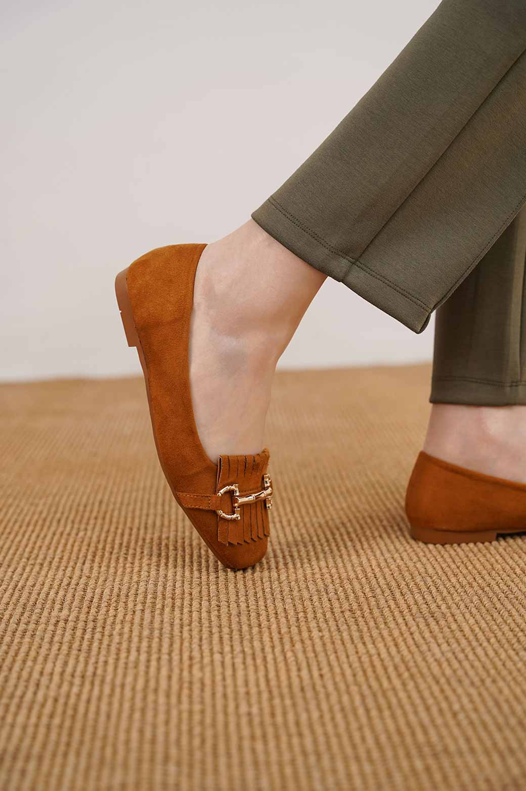 DARK CAMEL GAIA MAMA PUMPS