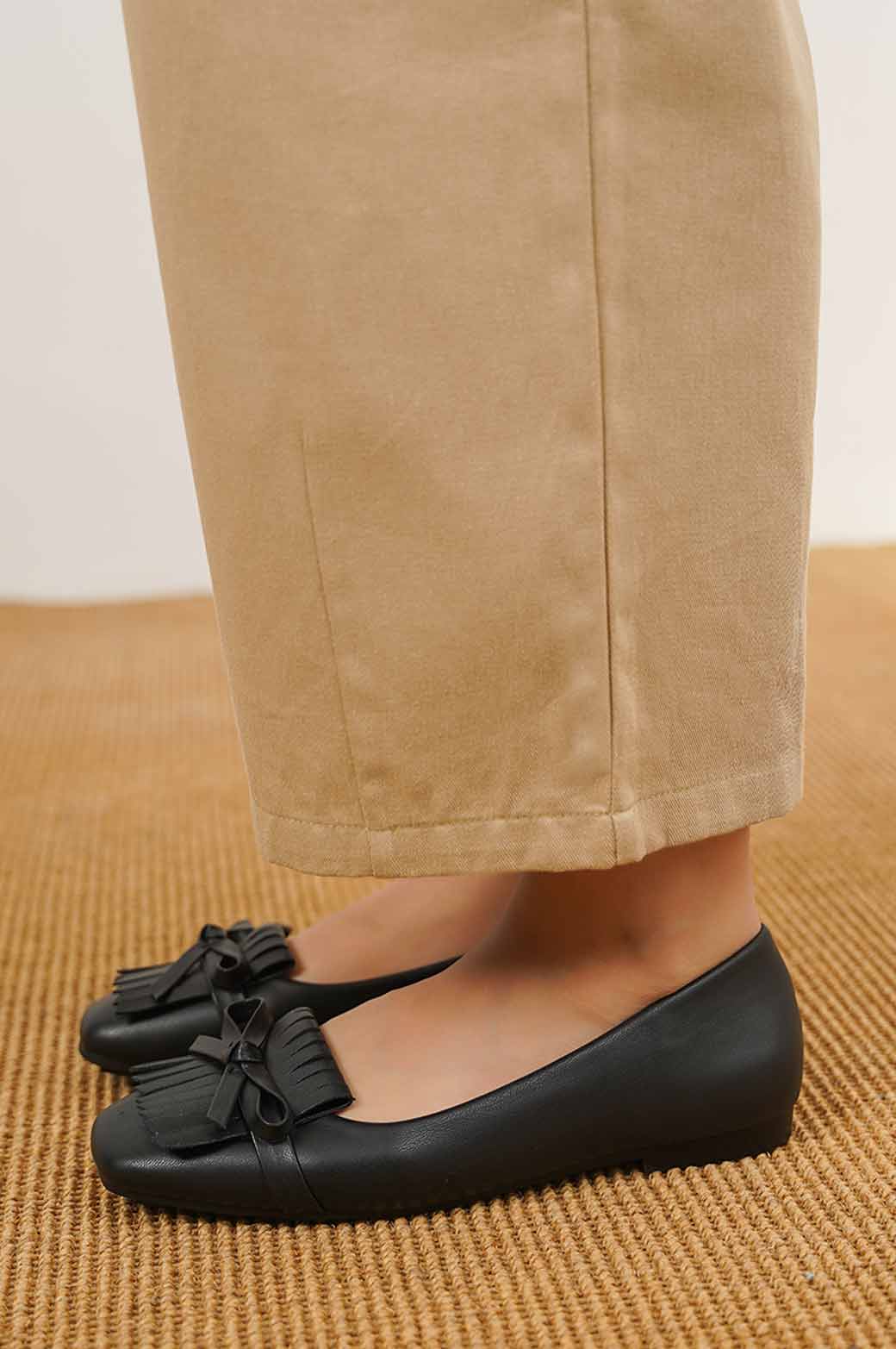 BLACK MADDIE MAMA LOAFERS