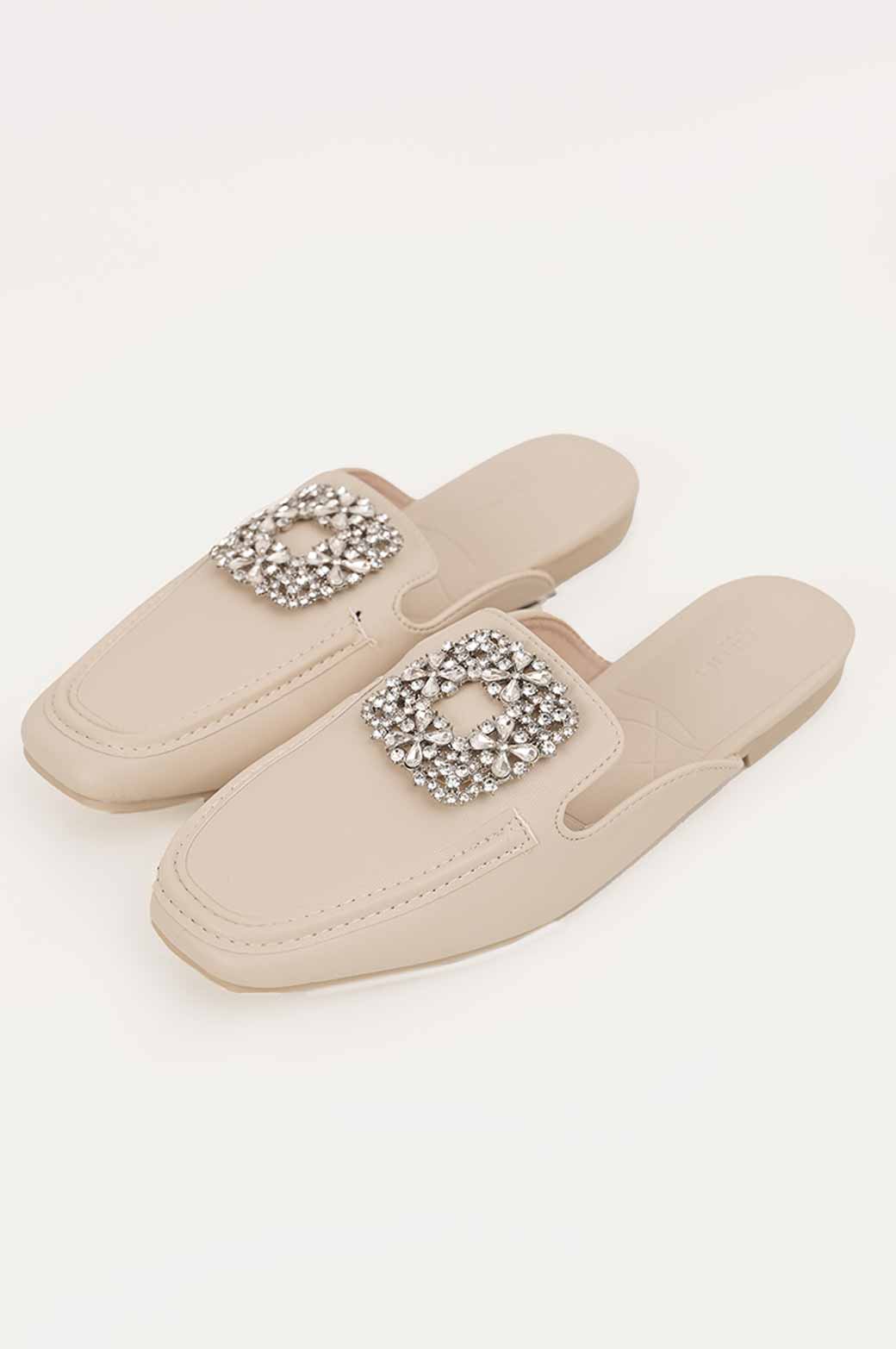 CREAM TIA MAMA MULES